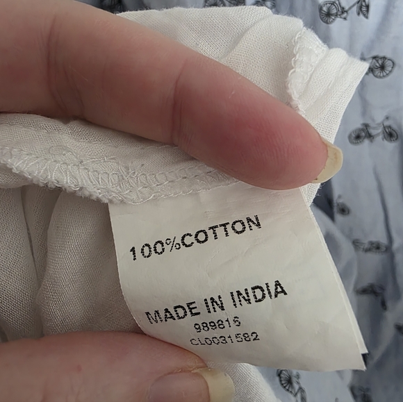 Eshakti Bicycle Print Fit And Flare Dress - Picture 4 of 5